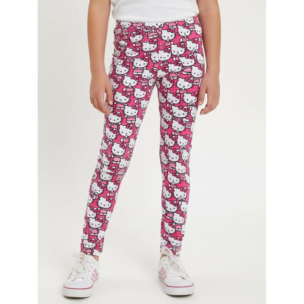 Calça Legging Hello Kitty Infantil Para Menina- PINK