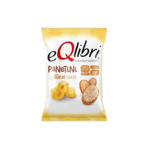 eQlibri Biscoito sabor queijo suave Panetini 40g