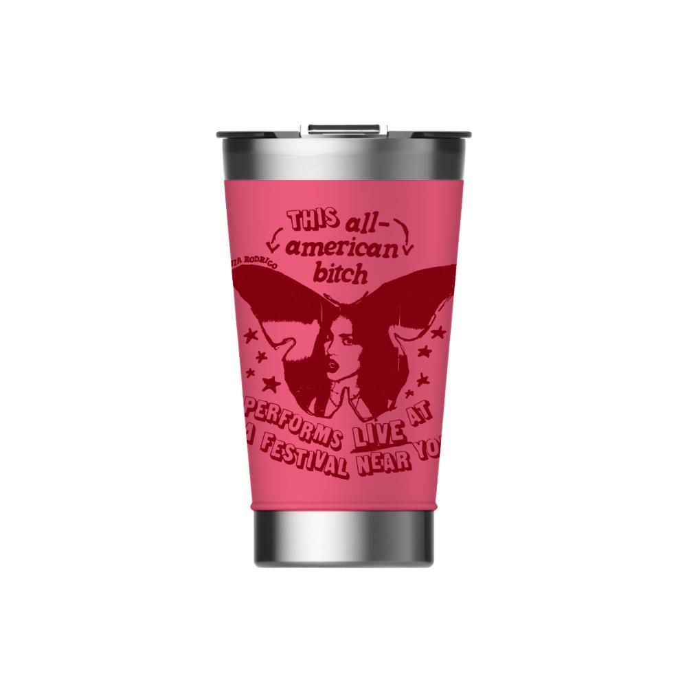 Copo Térmico Olivia Rodrigo - All American Insulated Cup (Pink)
