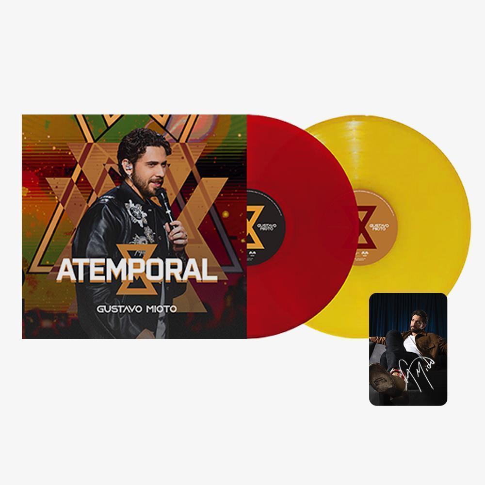 Vinil Gustavo Mioto - Atemporal (Ao Vivo Em São Paulo 2024 / 2LP)