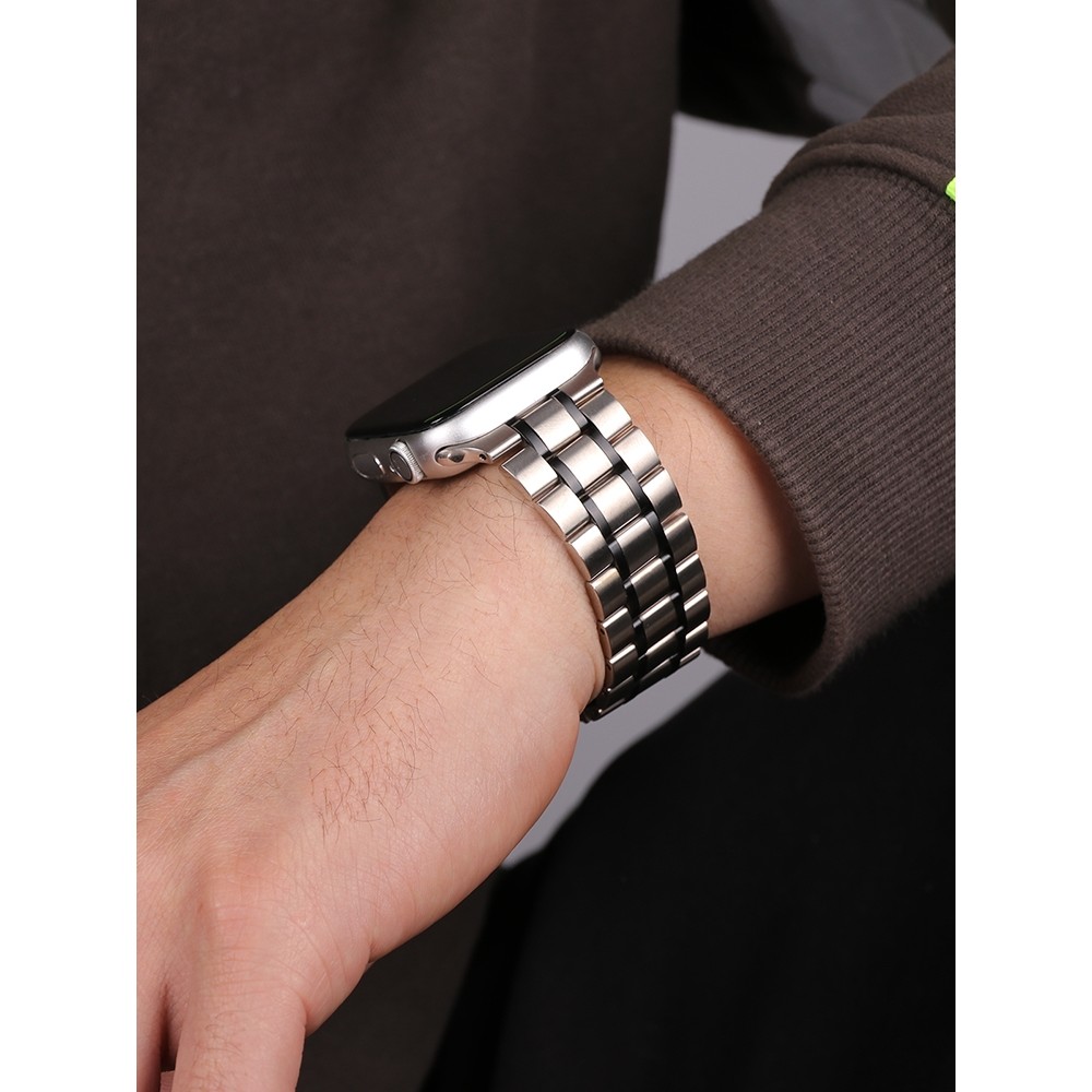 Adequado para apple watch S10 Strap apple watch Strap Metal iwatch11 Aço inoxidá