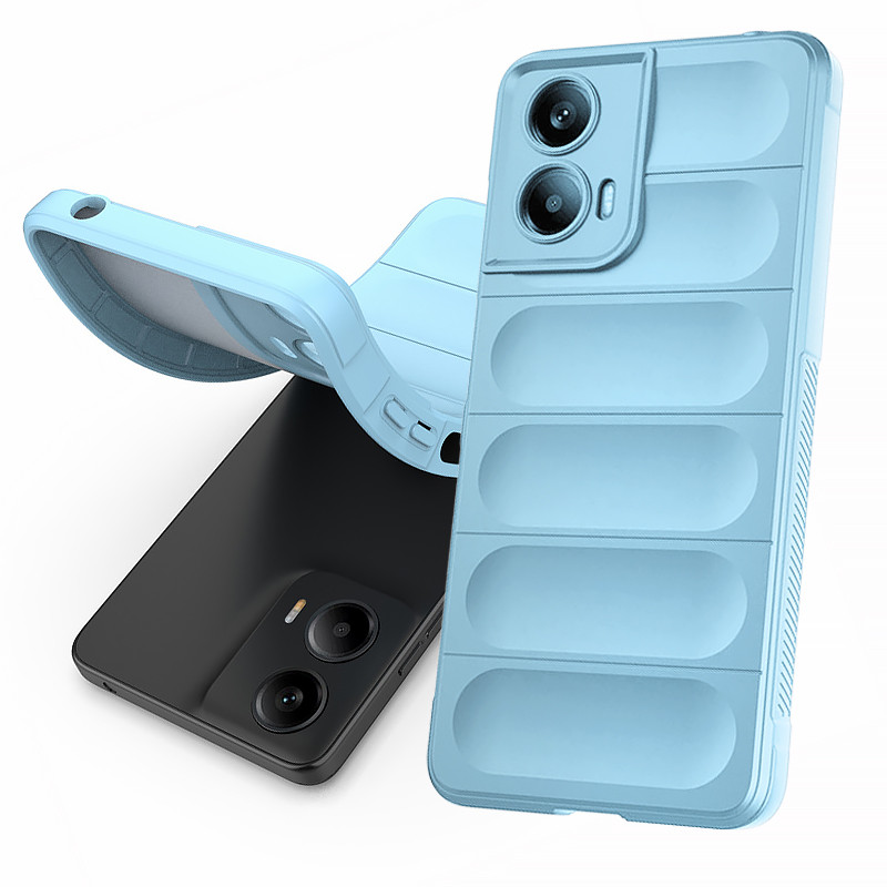 Capa De Telefone Anti-Queda De Silicone Macio À Prova De Choque Para Motorola Mo