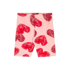 Bermuda Ciclista Infantil Menina Cotton Elian Coral