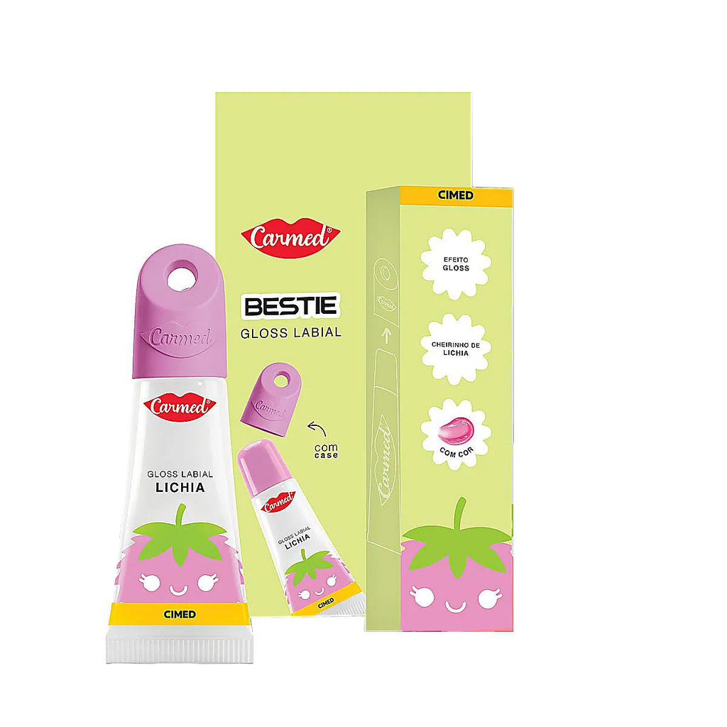 Gloss Labial Carmed Ana Castela Lichia 5g
