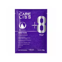 Pó Descolorante Capilar Ametista 8 Tons Care Liss 50g