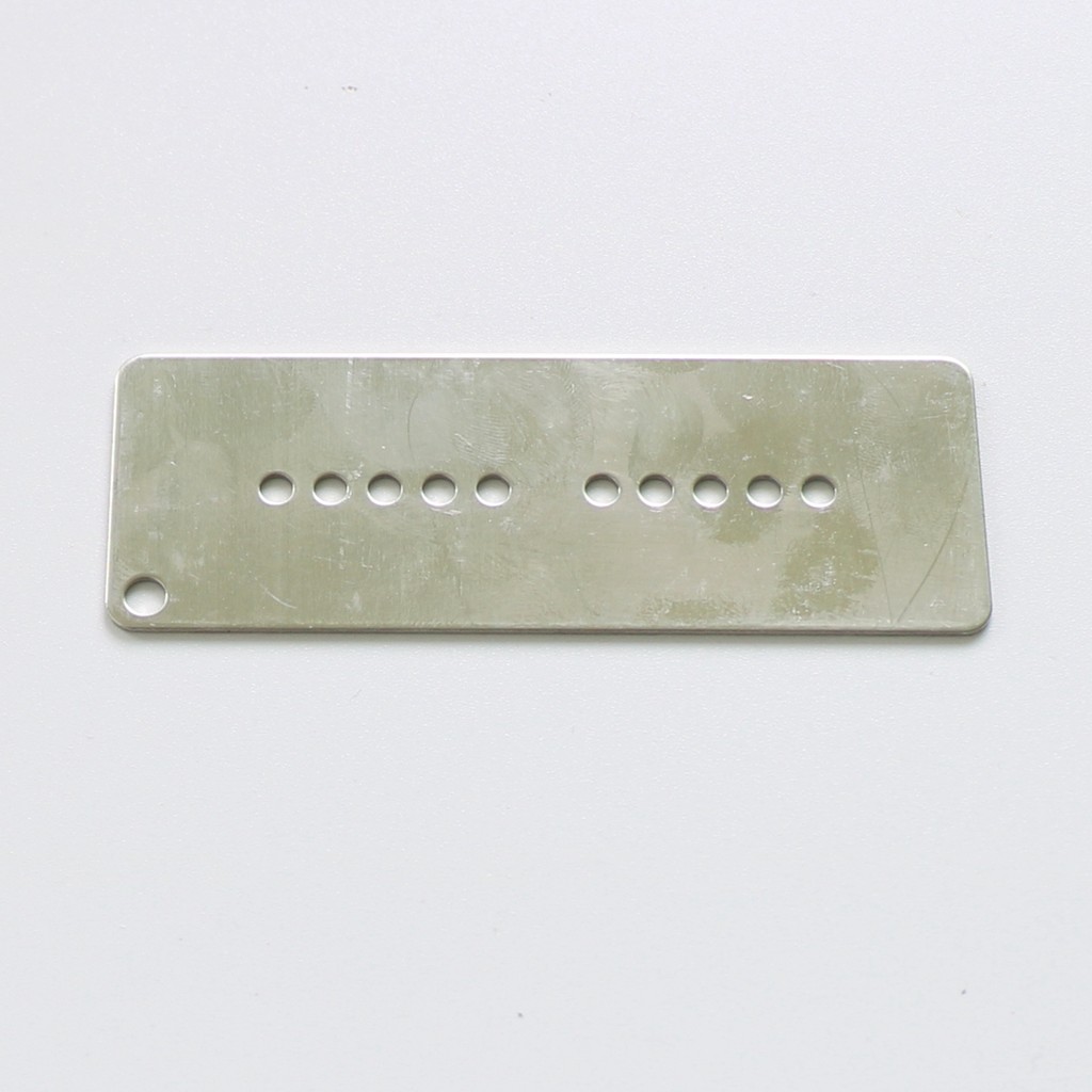 Substituição de montagem 50/52MM cobre branco P90 base de captador de guitarra níquel prata latão base de captação de sa