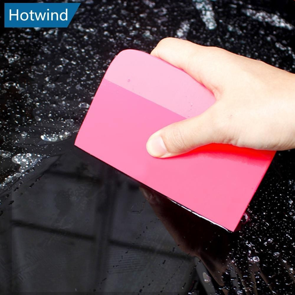 Raspador De Carro HW Borracha Macia Para Janelas Rodo De Vidro Rosa Auto Água Lâmina De Vinil Home Wrap Tools M1P5
