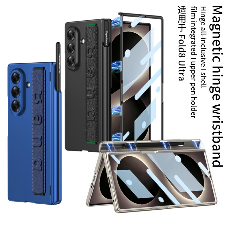 Alça De Mão Com Slot Para Caneta , Capa Samsung Galaxy Z Fold 8 Ultra , Proteção