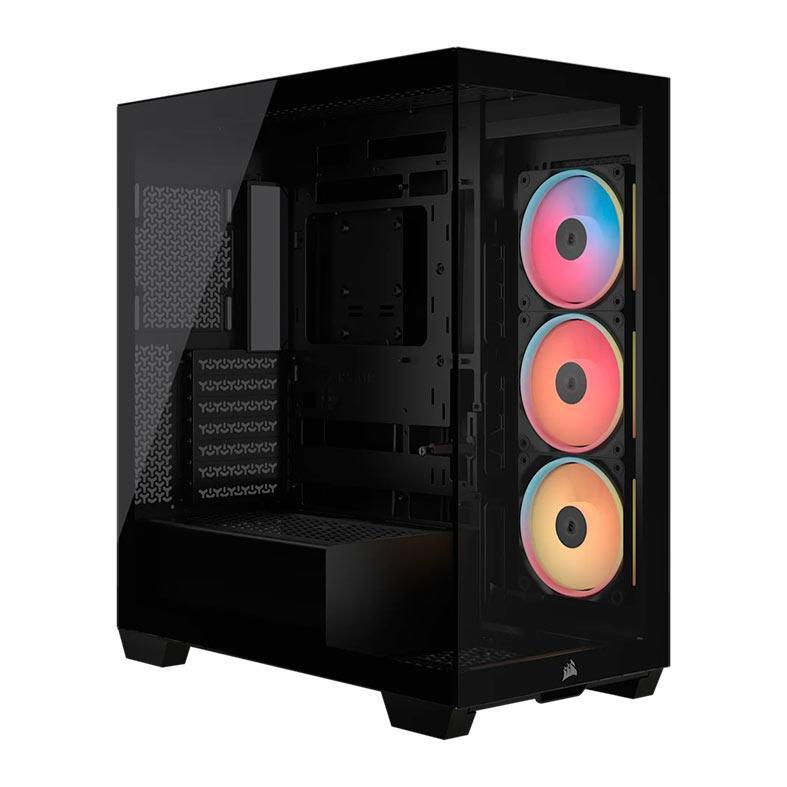 Gabinete Gamer Corsair 3500X LXR, Mid-Tower, Lateral de Vidro, Preto, CC-9011324-WW