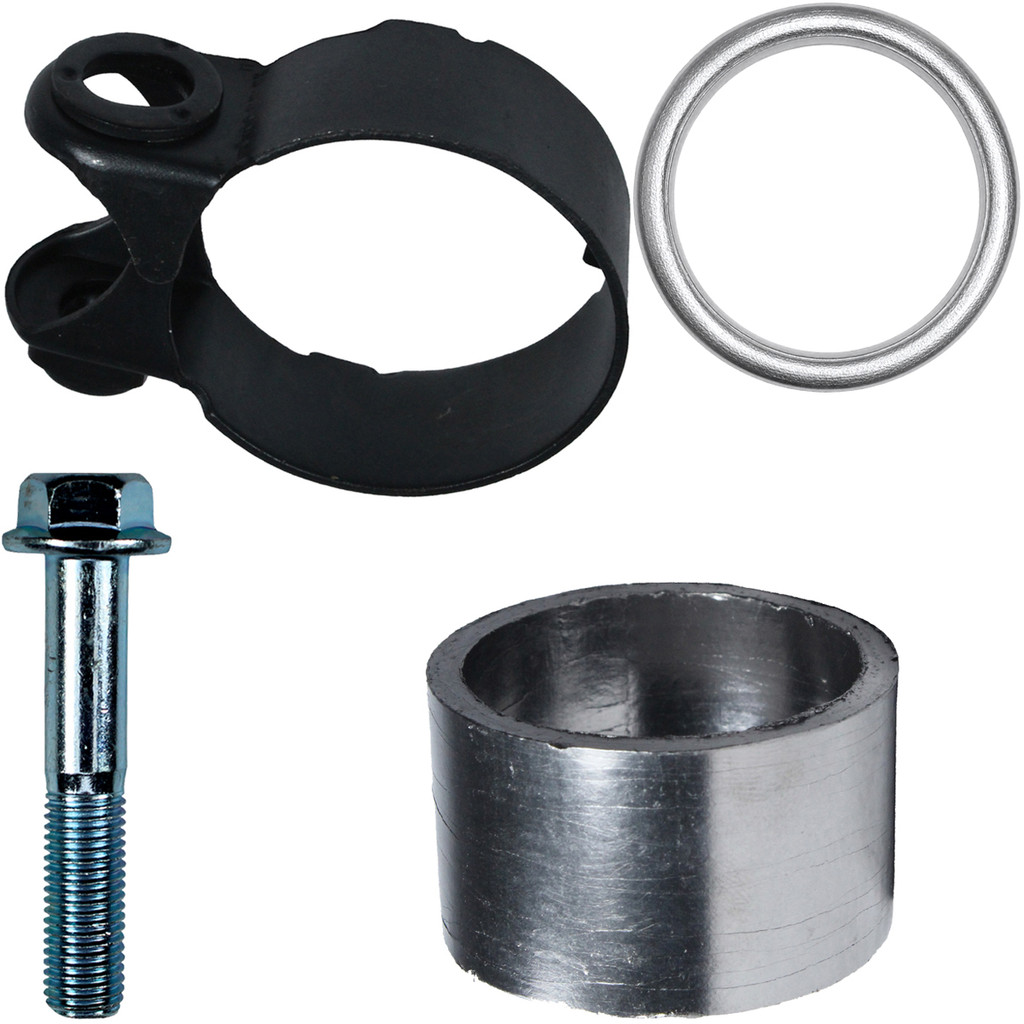 Abraçadeira braçadeira do escape CB300 XRE300 XR250 Tornado CB250F Twister com parafuso e guarnição do escapamento