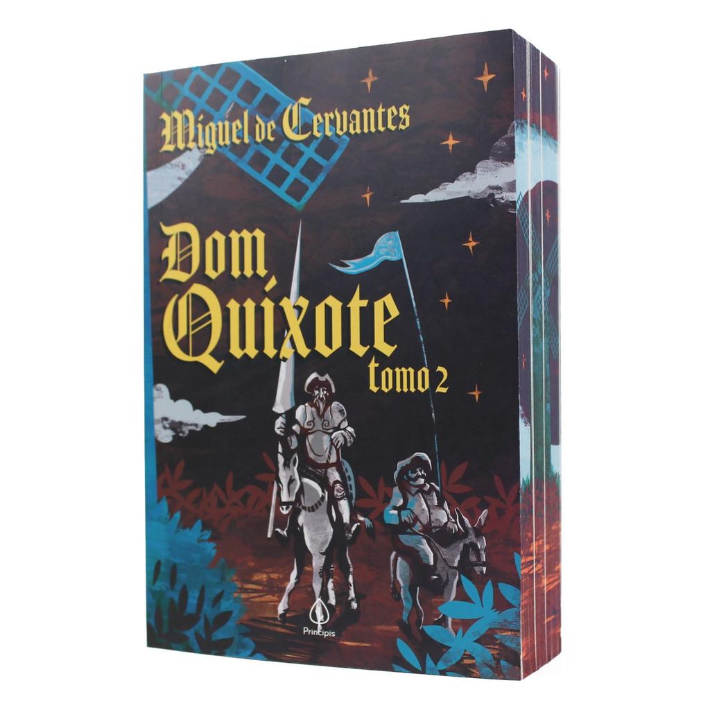 Dom Quixote | Tomo 2 | Com Borda Colorida | Miguel de Cervantes