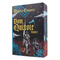 Dom Quixote | Tomo 2 | Com Borda Colorida | Miguel de Cervantes