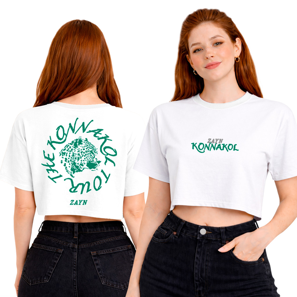 Cropped Oversized Zayn Malik Konnakol Guepardo Albúm F/C