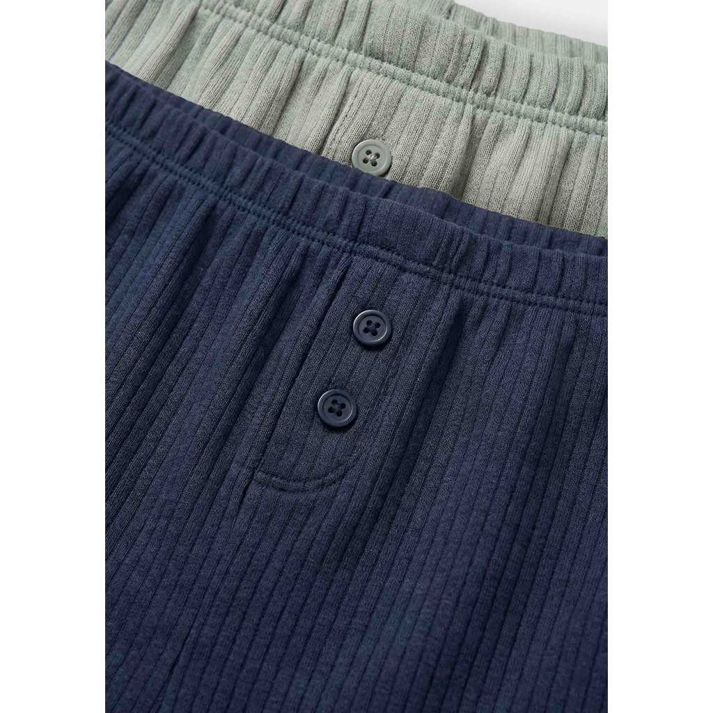 Kit 2 Shorts Pijama Feminino Em Jacquard — imagem 2 de 2