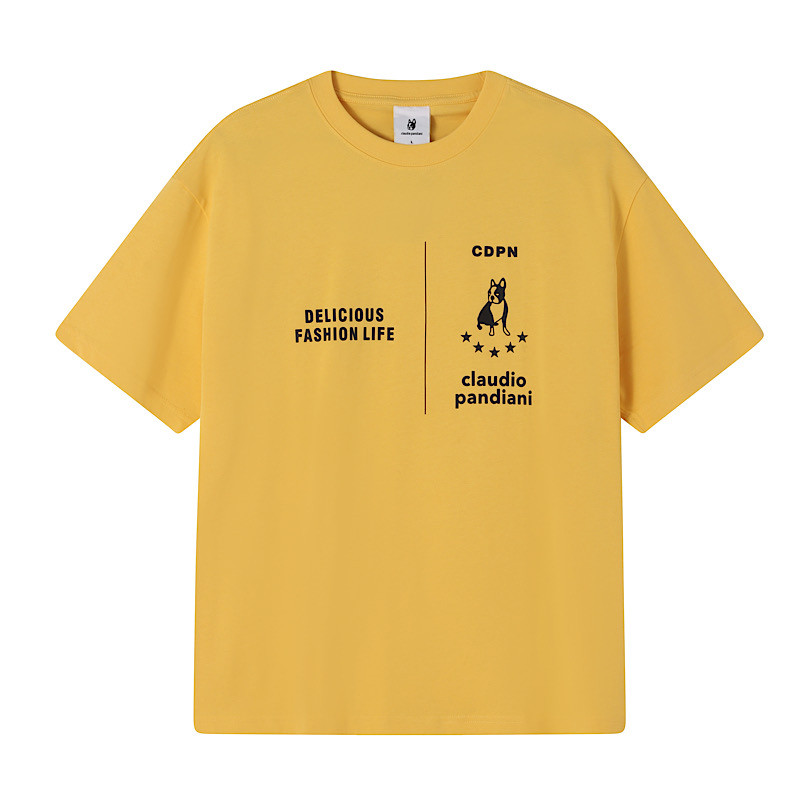 Futebol junky futebol cão puro algodão de secagem rápida camiseta masculina verão grosso algodão de manga curta camiseta