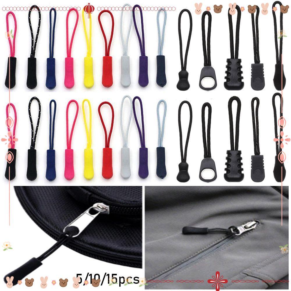 5/10/15pcs Zipper Pull Hot Mala Tenda Mochila Ferramentas Ao Ar Livre Zip Extrator Substituição