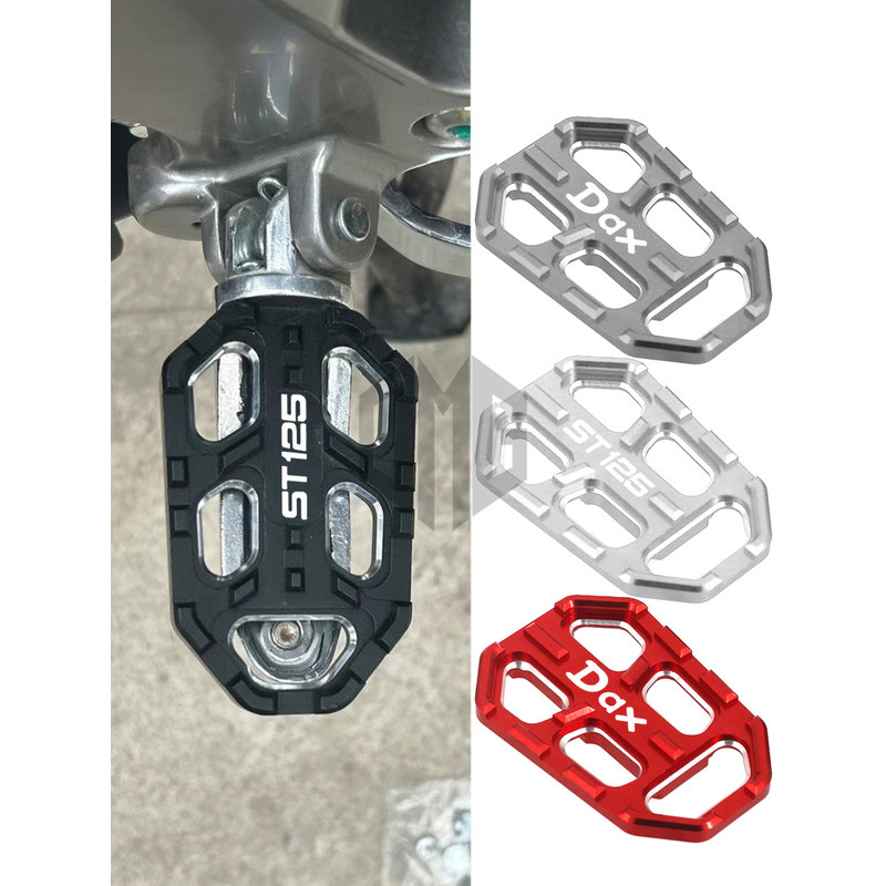 Adequado para Honda Dachshund Dog ST125 DAX125 pedal dianteiro modificado pedal Extra grande antiderrapante ampliado pé 