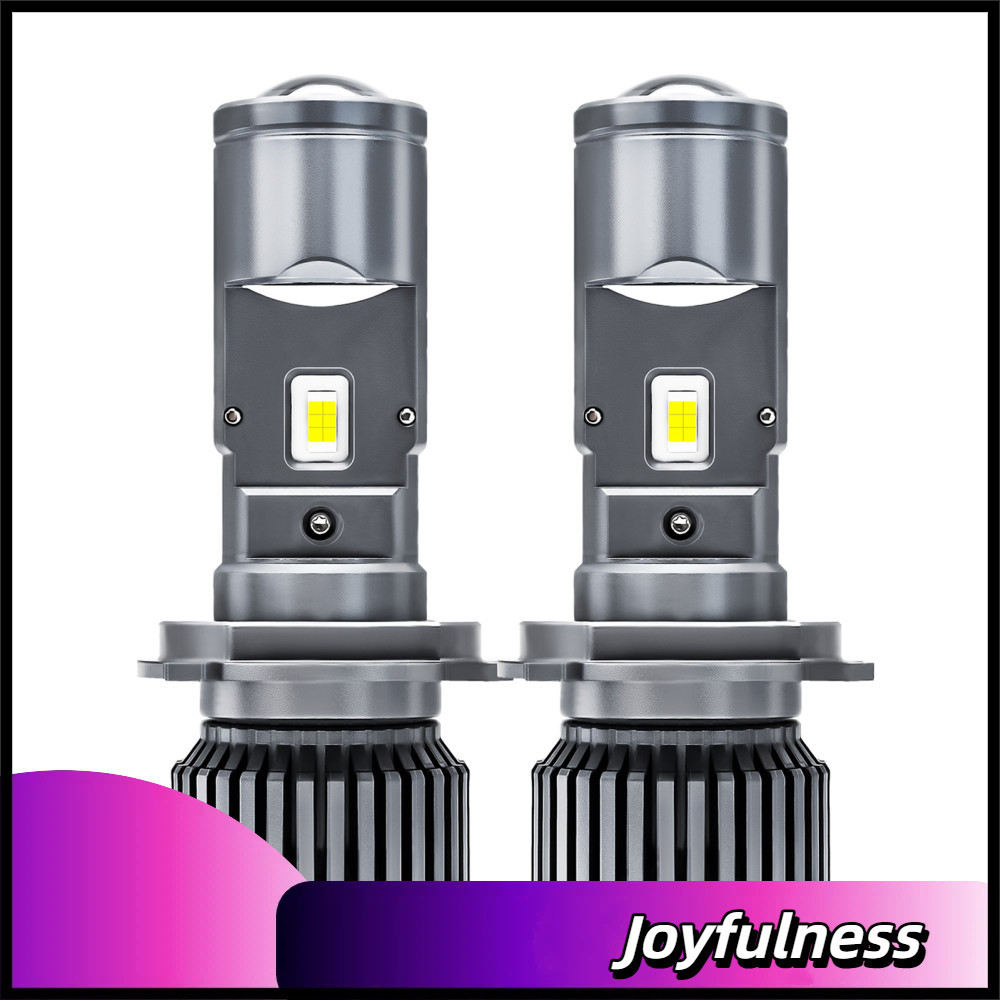 Joyfulness-br Lâmpadas de farol LED H4 90W 25000LM Super Bright 6000K branco de lente dupla CSP Big Chips IP68 Kit de