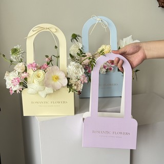 Dia das mães portátil caixa de flores buquê caixa de embalagem diy Floral arranjo de flores Material 38 seções flores sa