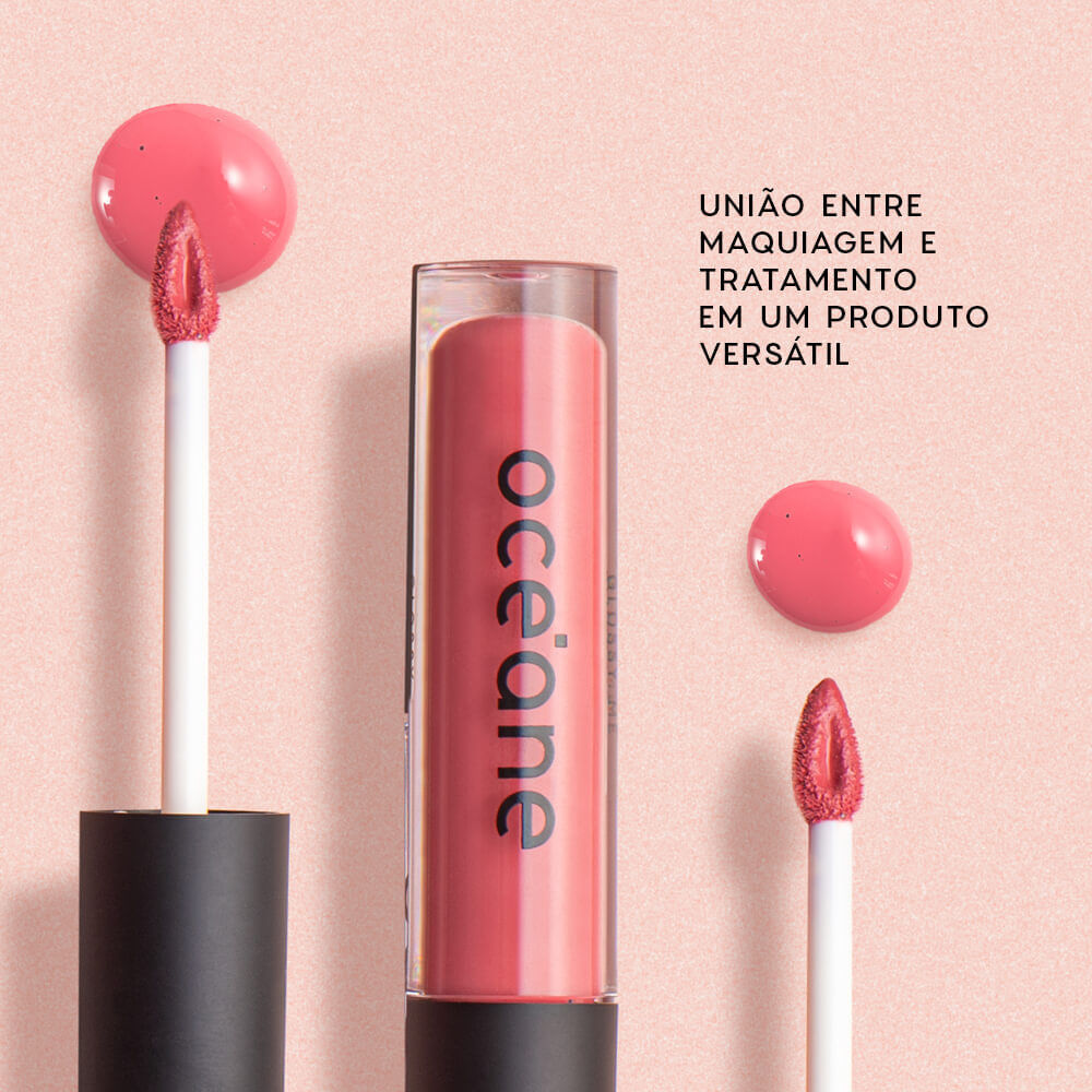 Brilho Labial Rosa - Glossy Me Rose Océane Edition 4g. · foto 2