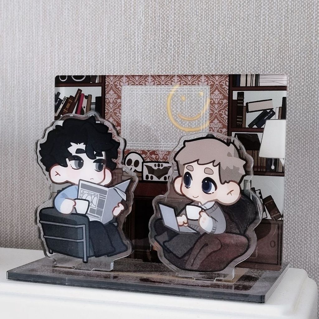 Detetive profundo Sherlock Huaxia mesmo estilo caseiro requintado bonito mercadoria acrílico de alto valor decoração de 
