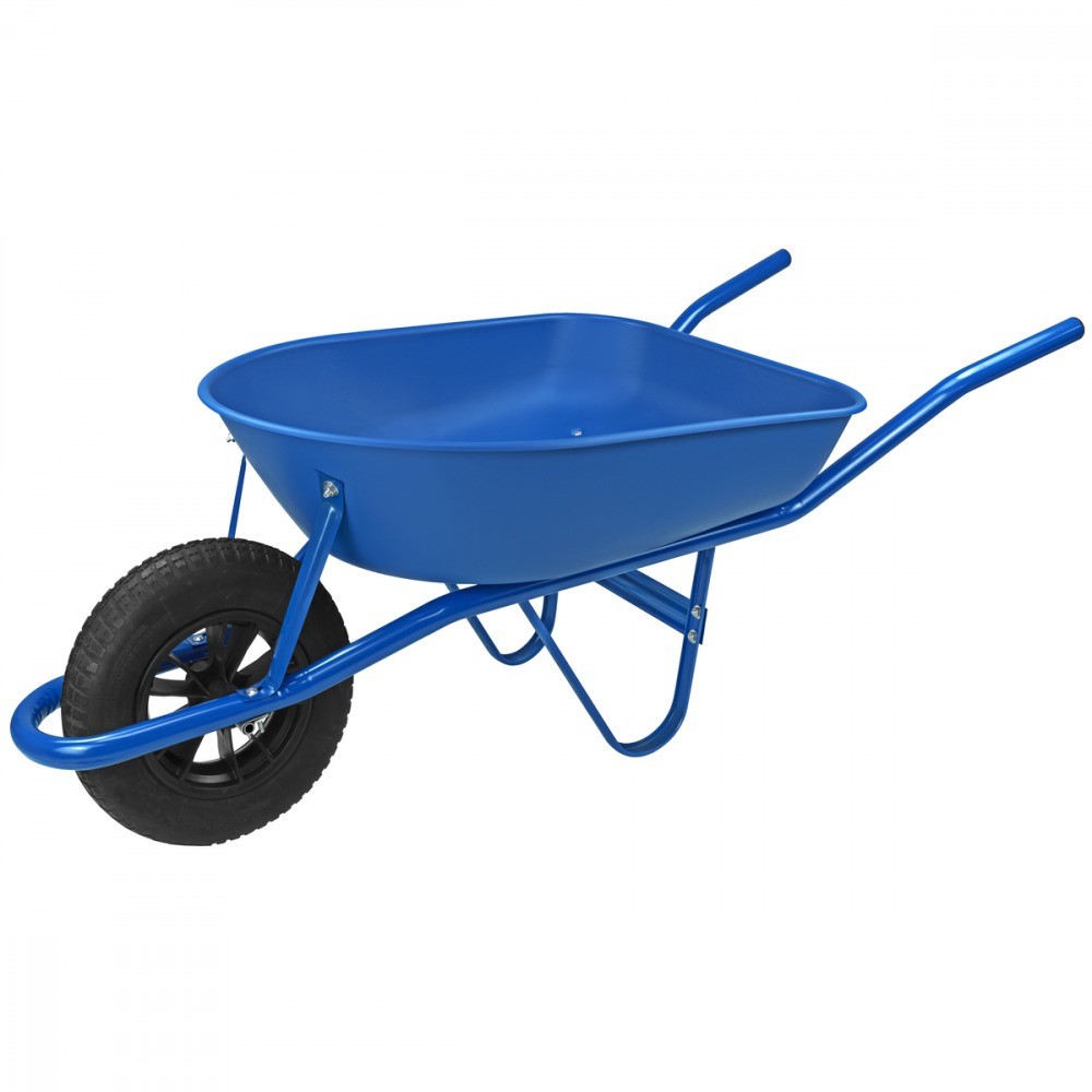 Carrinho de mão com caçamba plástica rasa 50 litros 77703432 - Tramontina