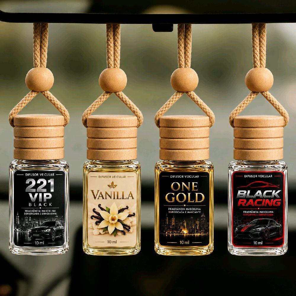 Cheirinho Difusor Aromático Veicular Carro Fragrâncias Premium Perfume Importado Envio Rápido