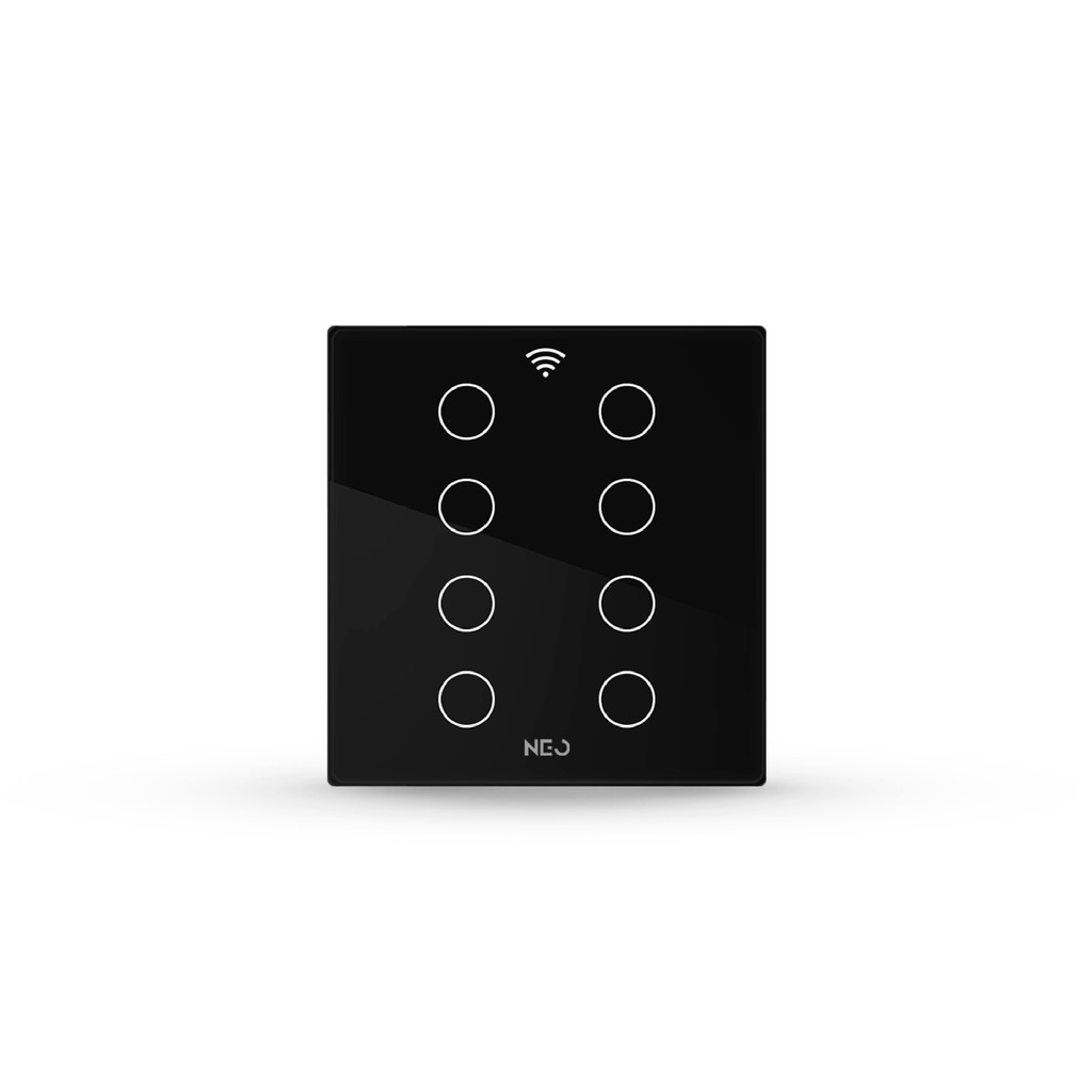 Interruptor Inteligente WiFi Touch Alexa Google Home Bivolt 1 a 8 Botões Neo Avant 2.4GHz · foto 2