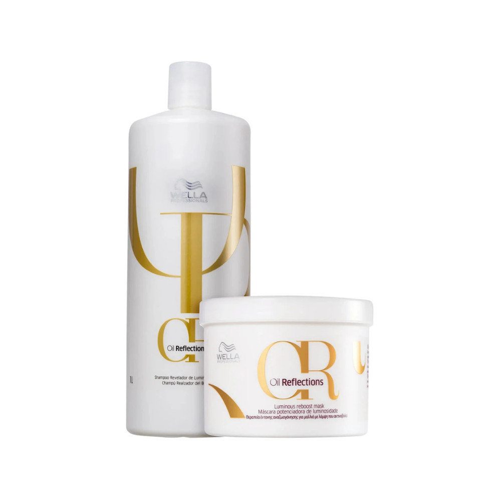 Kit Oil Reflections Shampoo 1L +Mascara 500ml | Wella