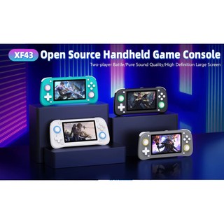 Video Game Retro Console Portátil XF43 64GB Com 20000 Jogos e 128GB com 38000 Jogos + Brindes