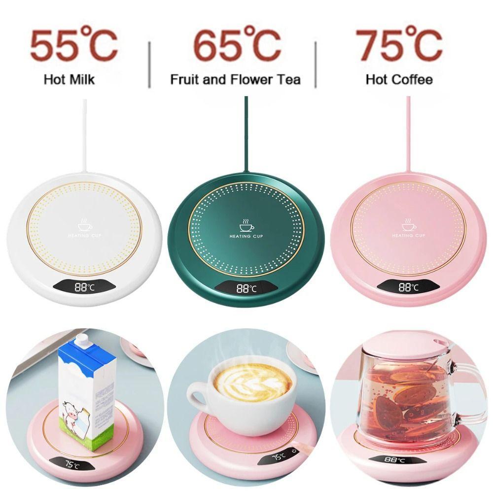 Aquecedor De Caneca De Café , Elétrico Inteligente De Copos De Aquecimento Rápido USB , Almofada De Água Com Fundo Antid