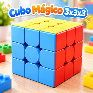 Cubo Mágico Profissional 3x3x3 Moyu Giro Rápido Suave Anti Travamento Quebra-cabeça Raciocínio Lógico Speedcubing Treino