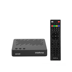 Receptor Digital de TV via Satélite Com Gravador Intelbras RDS 830