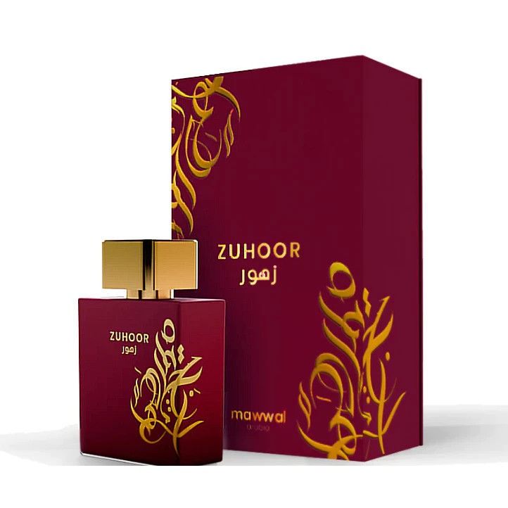 Perfume Árabe Mawwal Zuhoor Feminino 100ml Eau de Parfum Toque Doce Sofisticado