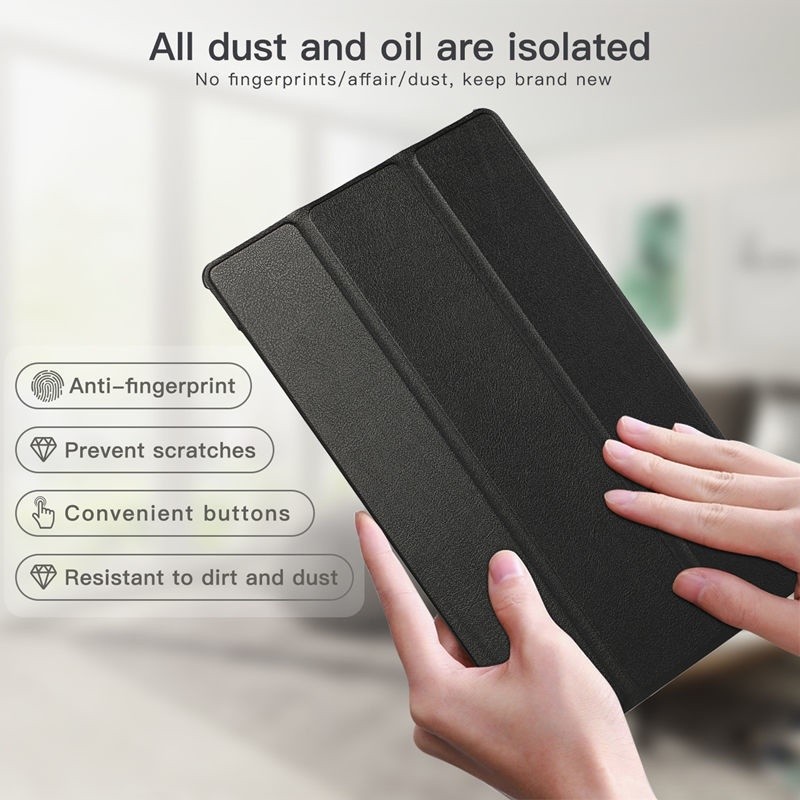 Capa Para 2025 SAMSUNG Galaxy Tab A11 (8.7 ") Wi-Fi SM-X133 LTE X135 , A9 Moda Pele Couro Macio Dobrável Suporte Flip Ca — imagem 2 de 2