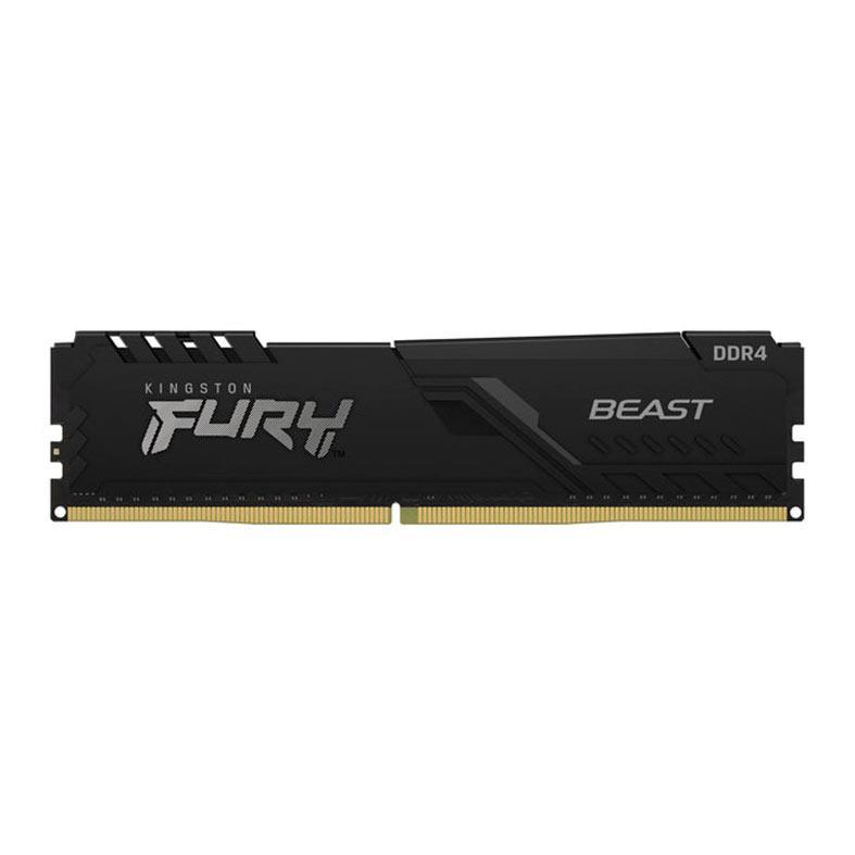 Memoria Kingston Fury Beast, 8GB (1x8GB), DDR4, 3200MHz, C16, Preta, KF432C16BB-8