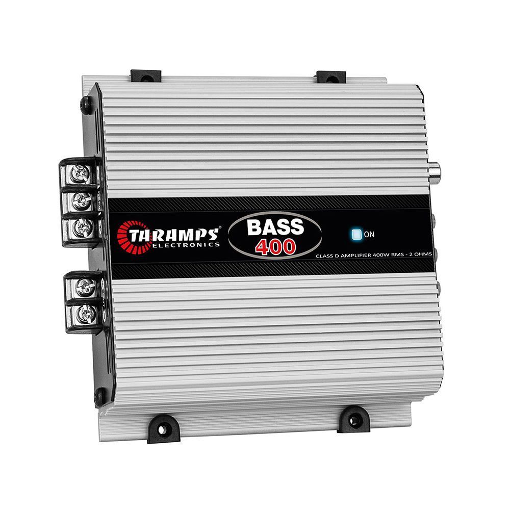 Módulo Taramps BASS400 400W RMS 1 Canal 2 Ohms Amplificador Digital Som Automotivo