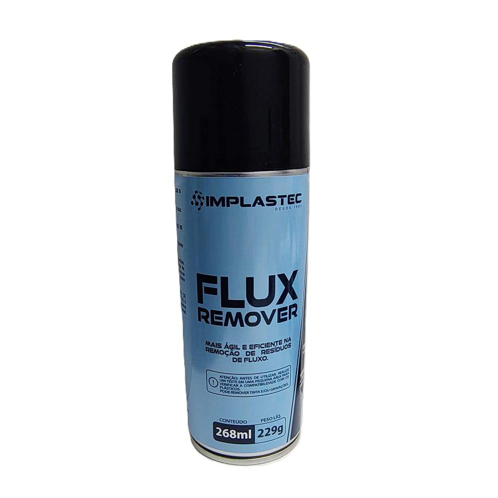 Removedor De Fluxo Implastec Em Spray Flux Remover 268 ml