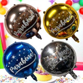 Kit c/ 12 Balão Parabéns 45cm Festa Decoração Formatura Casamento Aniversário Enfeite - 3 cada em Oferta na Shopee