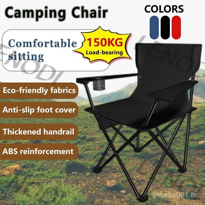 Cadeira de Camping Cadeira Dobrável Uso Externo e Interno Cadeira Dobrável Cadeira de Pesca Cadeira de Praia Equipamento