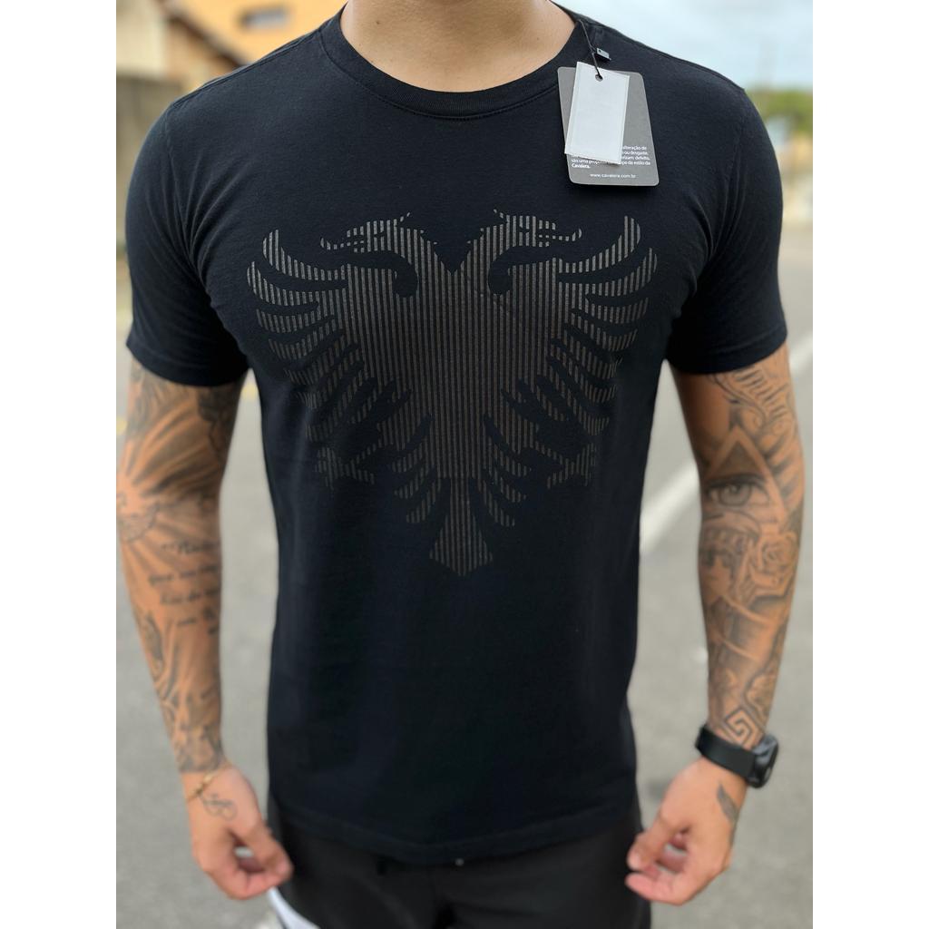 Camisas Masculinas Premium Cava algodão 30.1 01 ao 08 em Oferta na Shopee
