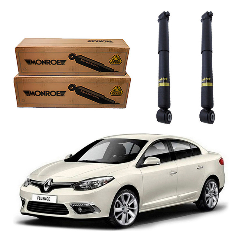 Par Amortecedor Traseiro Monroe Fluence 1.6 2.0 2016 A 2022 em Oferta na Shopee