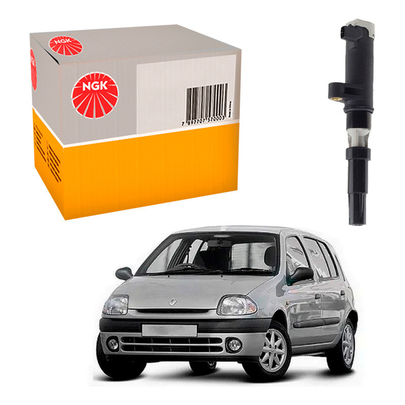 1 Bobina Ignição Ngk Renault Clio 1.6 16v K4m 1998 A 2002 em Oferta na Shopee