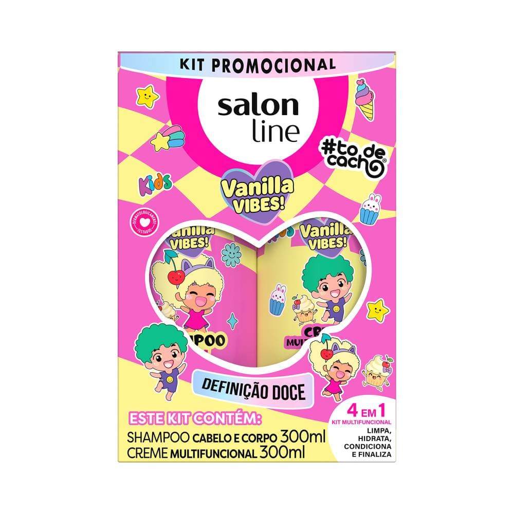 Kit Salon Line Multy Shampoo + Creme Vanilla Vibes