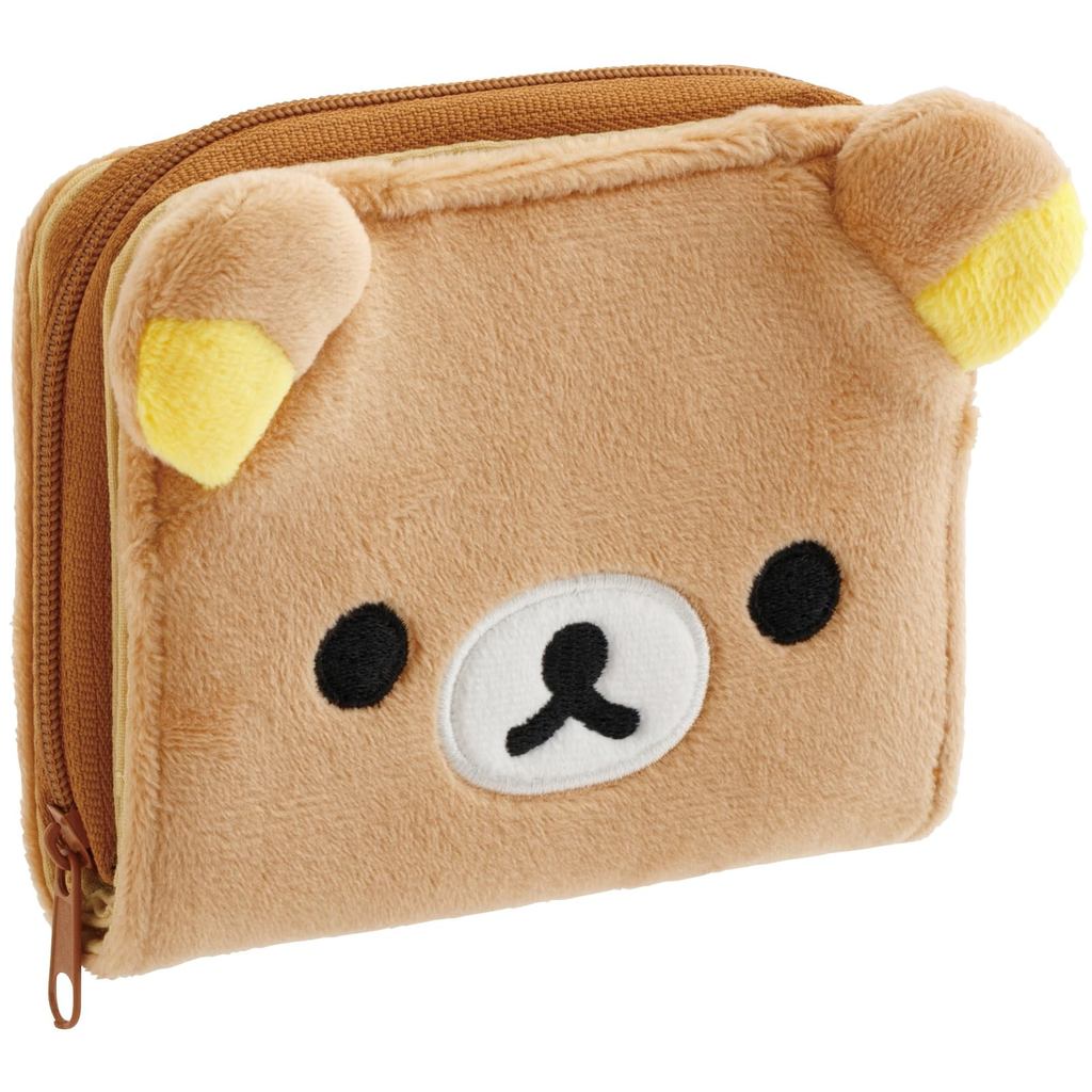 Carteira de pelúcia San-X Rilakkuma WL38001 A110 x L120 x P35 mm