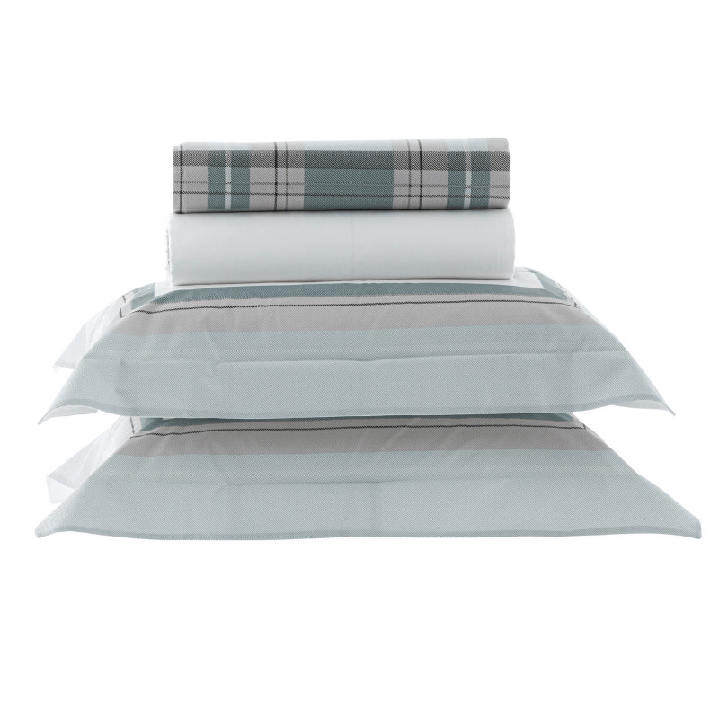 Jogo De Cama 200 Fios Vida Bela Kacyumara Attir em Oferta na Shopee