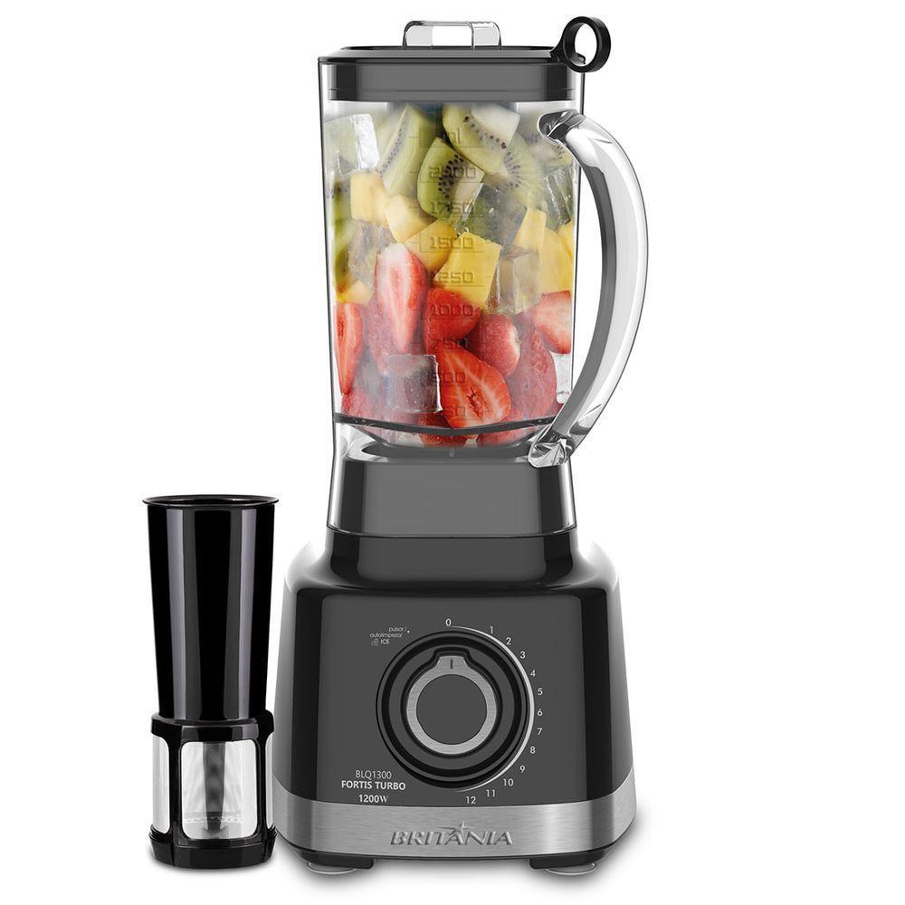 Liquidificador Britânia BLQ1300P Fortis Turbo 1400W 3L 220V em Oferta na Shopee