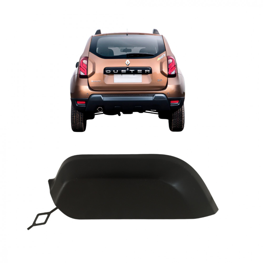Tampa Do Reboque Do Parachoque Traseiro Renault Duster em Oferta na Shopee