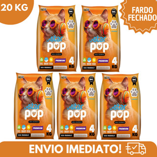 Kit 5 Areia Sanitária Higiênica Argila Natural Star Pop Tradicional Gatos Grãos Médios 20 kg Argipet em Oferta na Shopee