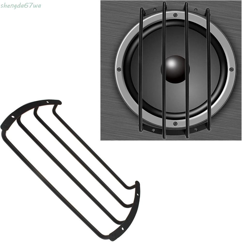 Tampa Do Alto-Falante Carro SHENGDA , Bordas Arredondadas , Grade De Subwoofer De Metal De 8/10/12 Polegadas , Resistent
